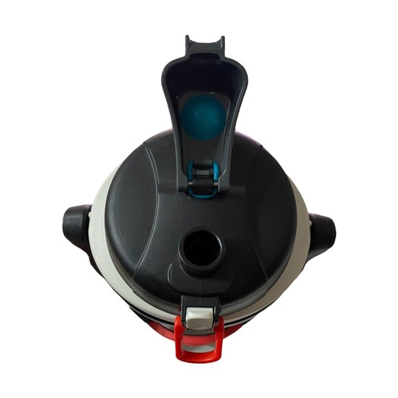 Thermos Foam Insulated Hydration Water Bottle Sports Jug 64 oz/1.9L Black Red - Picture 11 of 11